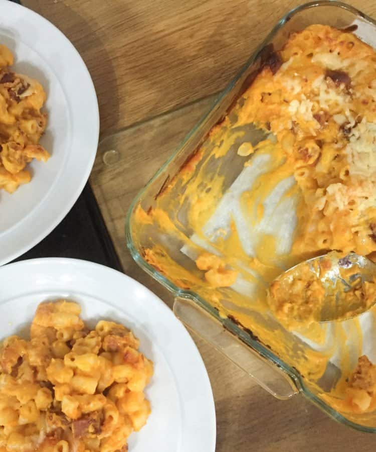 Packed with flavour this Chorizo Butternut Squash Macaroni and Cheese is just so good!