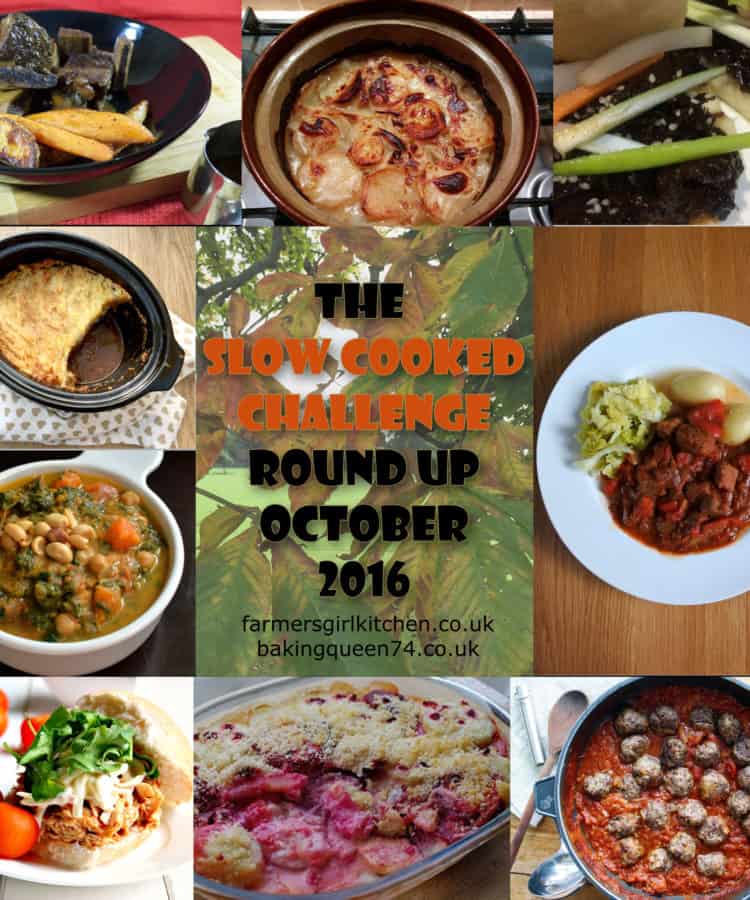Slow Cooked Challenge Round Up October 2016
