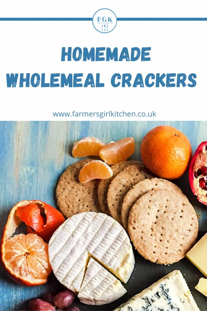 Homemade Wholemeal Crackers 