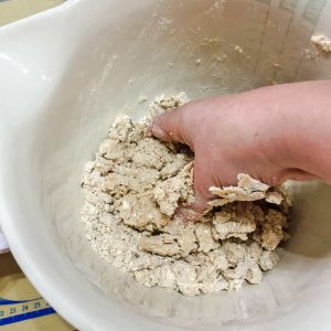 Wholemeal Crackers dough