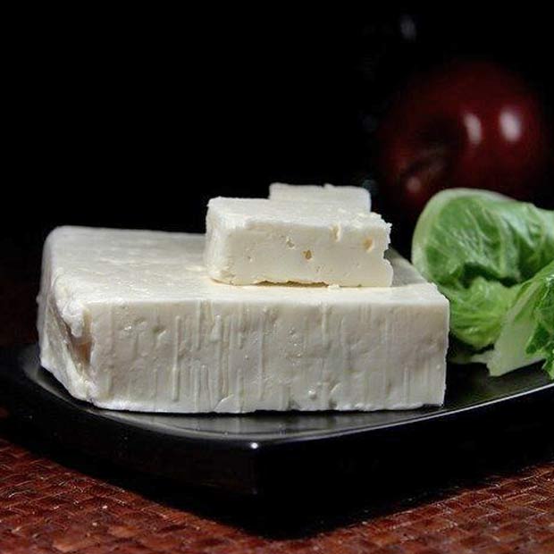 block of feta cheese