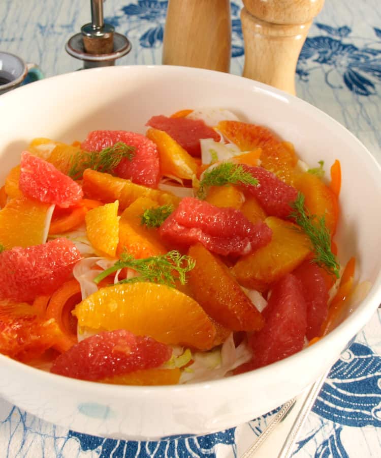 Fennel and Orange Salad - the perfect winter salad