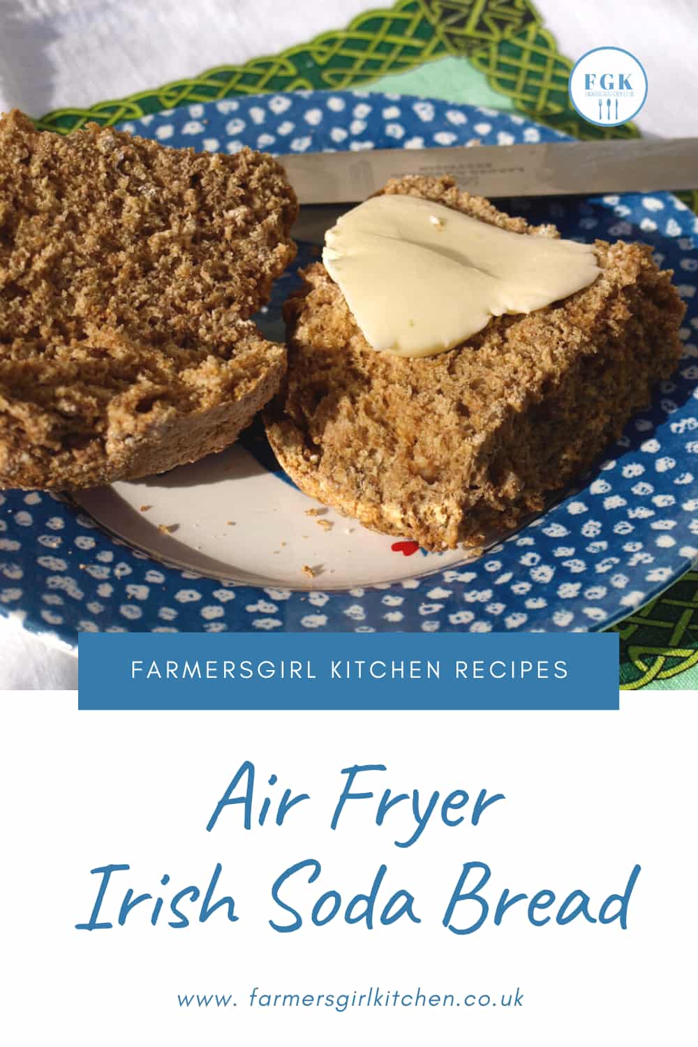 Air Fryer Irish Soda Bread Farmersgirl Kitchen