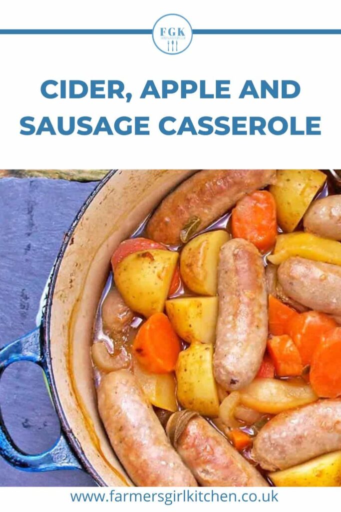 cider apple and sausage casserole from above.