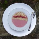 How to make a Rhubarb and Ginger Smoothie Bowl