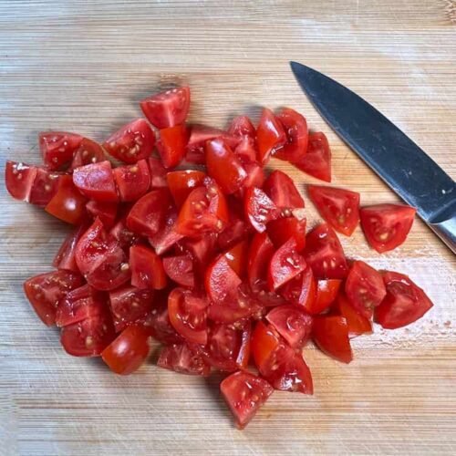 chopped tomatoes