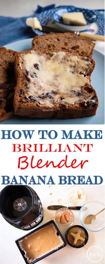 How to make Brilliant Blender Banana Bread, it's so easy!
