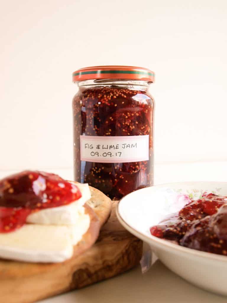 How to make Fig & Lime Jam