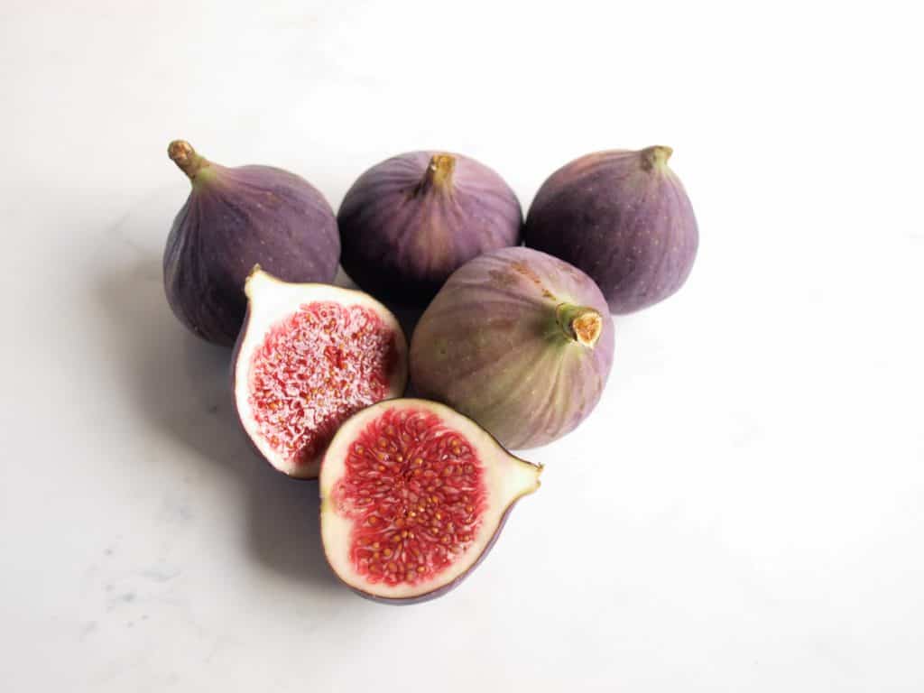 Fresh Figs ready to be made into Fig and Lime Jam 