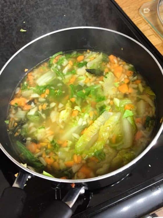 How to make Lettuce Soup Farmersgirl Kitchen
