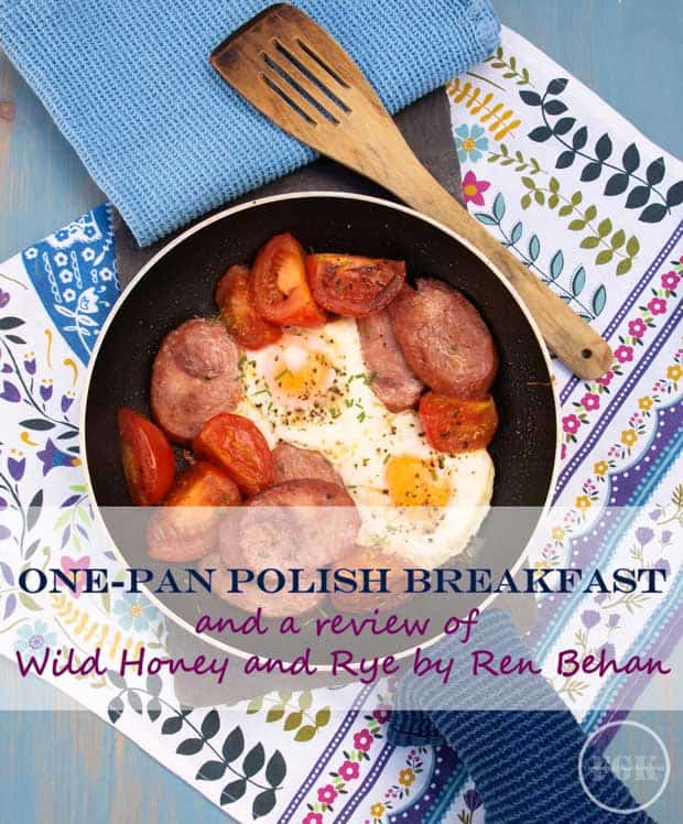 Enjoy this One Pan Polish Breakfast, it makes a perfect brunch or lazy weekend breakfast with minimum of washing up! #breakfast #polish #kielbasa