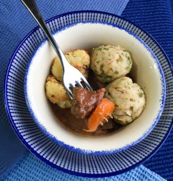 I share my 6 Secrets of the Best Beef Stew and Dumplings