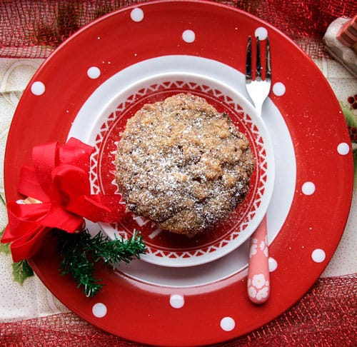 Apple and Mincemeat Streusel Muffins