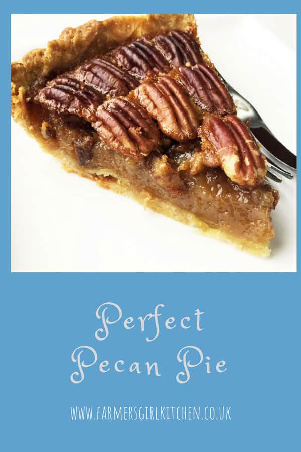 Perfect Pecan Pie - a sweet treat that's perfect for every celebration, not just for Thanksgiving. It's easier to make than you might think and so sweet and delicious you'll want to make it, again and again, #pecan '#pie #recipe