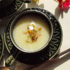 A delicious bowl of Leek and Potato Soup