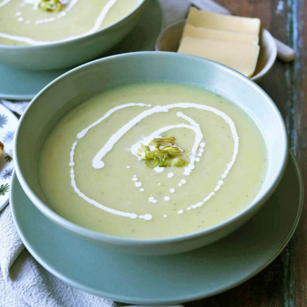 Leek and Potato Soup - Farmersgirl Kitchen