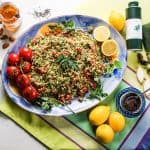 Lemon and Mind Tabbouleh Salad is fresh and flavourful #tabbouleh #salad