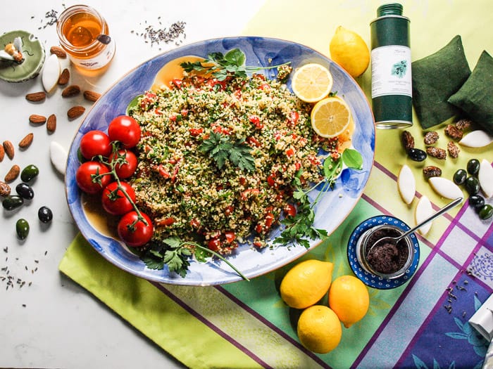Lemon and Mind Tabbouleh Salad is fresh and flavourful #tabbouleh #salad