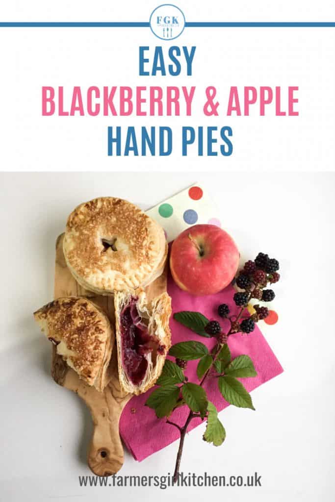 Easy Blackberry and Apple Hand Pies