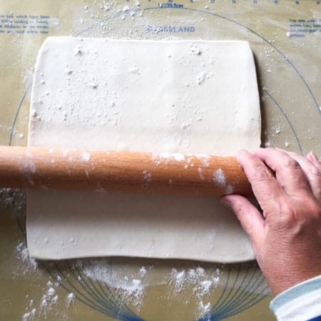 Ready made Puff Pastry makes Easy Blackberry and Apple Hand Pies so easy!