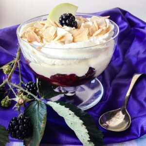 Blackberry & Apple Trifle