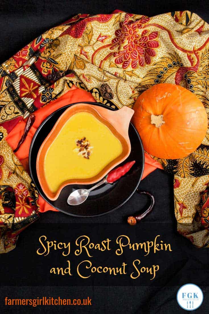 Spicy Roast Pumpkin and Coconut Soup has the sweetness of roast pumpkin, the spice of chilli and the creaminess of coconut milk, a seasonal delight made in the @Froothie Optimum Vac 2 Air Vacuum Blender #pumpkin #coconut #chilli #soup #recipe