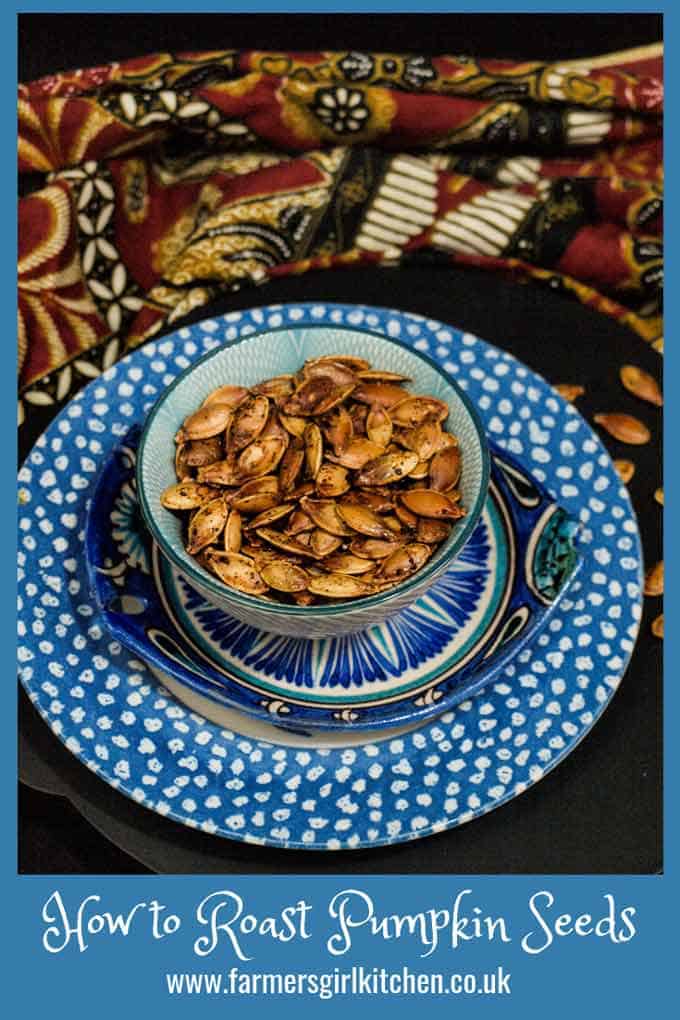 Roast the seeds from your Halloween Pumpkin, no waste and a great taste! #pumpkin #seeds #recipe