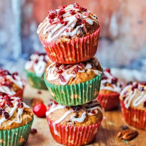 Chocolate and Cranberry Muffins
