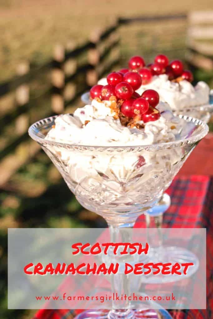 Scottish Cranachan Dessert with Ginger - Farmersgirl Kitchen