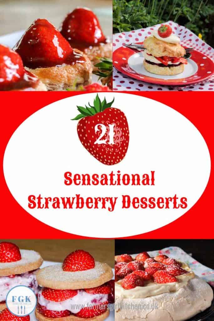 A collection of sensational strawberry desserts to make at home