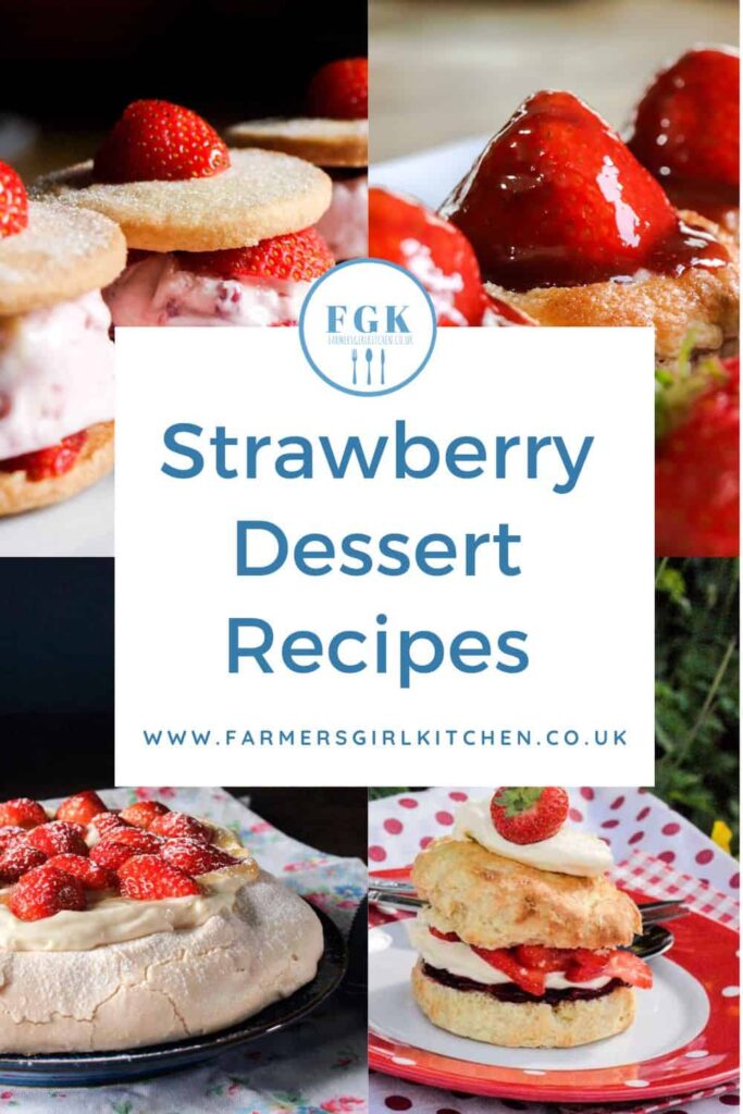 strawberry dessert recipes collection.