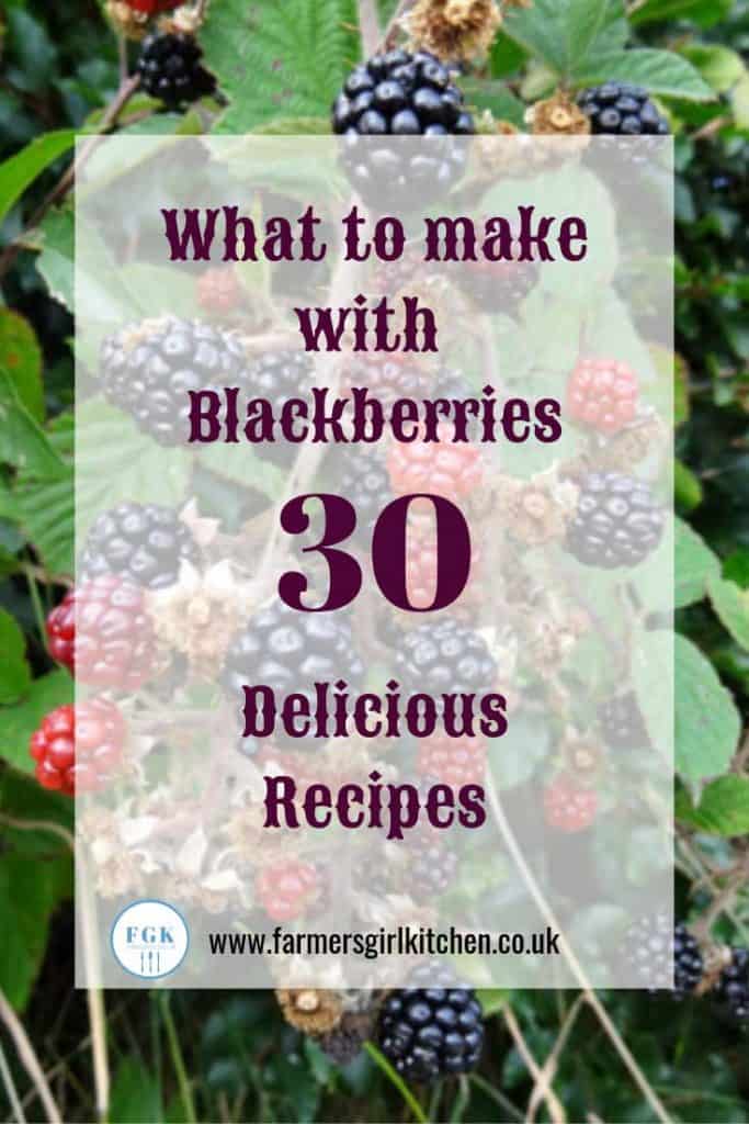 What to make with blackberries