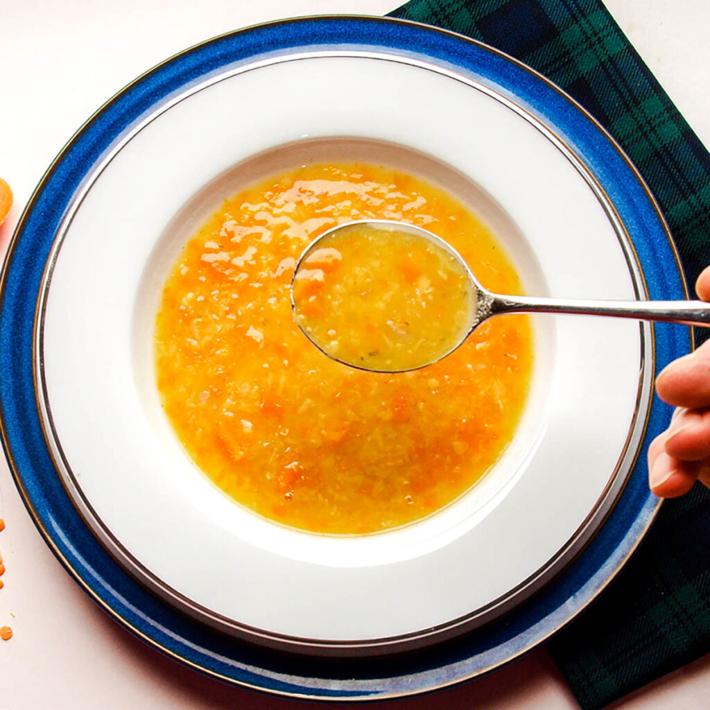 Easy Scottish Red Lentil Soup - Farmersgirl Kitchen