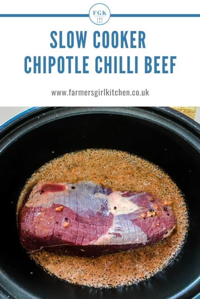 Slow Cooker with Chilli Beef