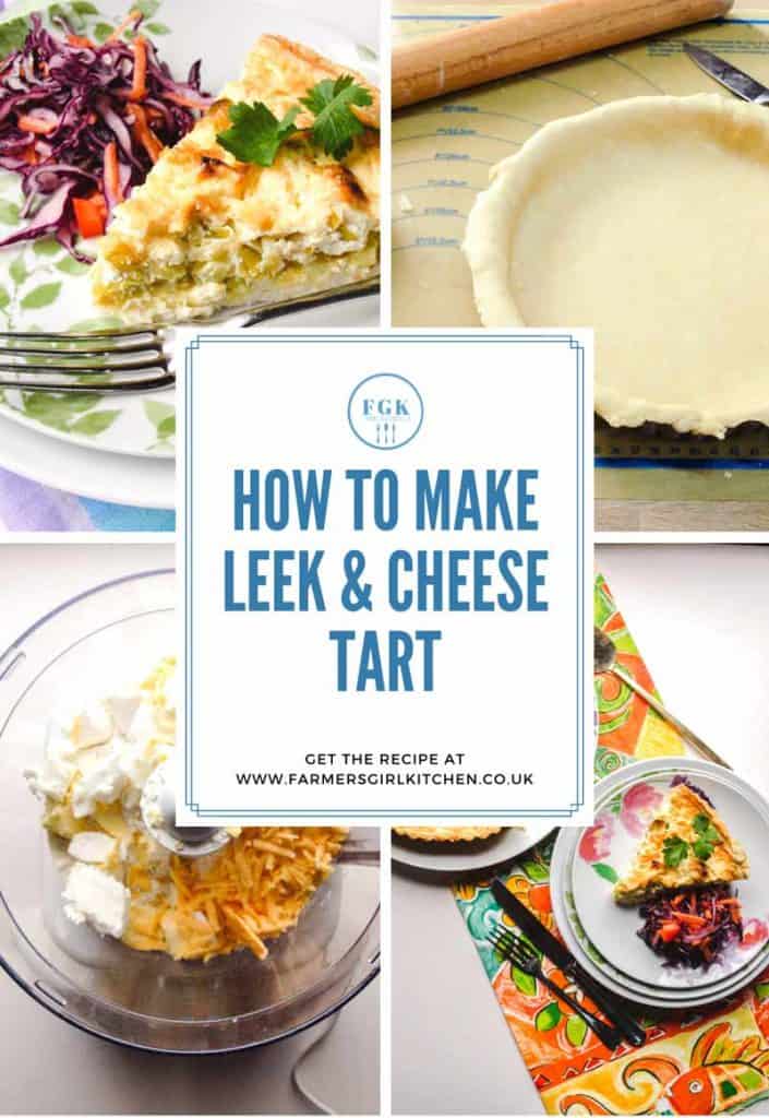 How to make Leek & Cheese Tart
