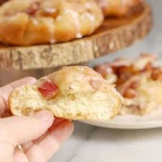 Rhubarb Fritters