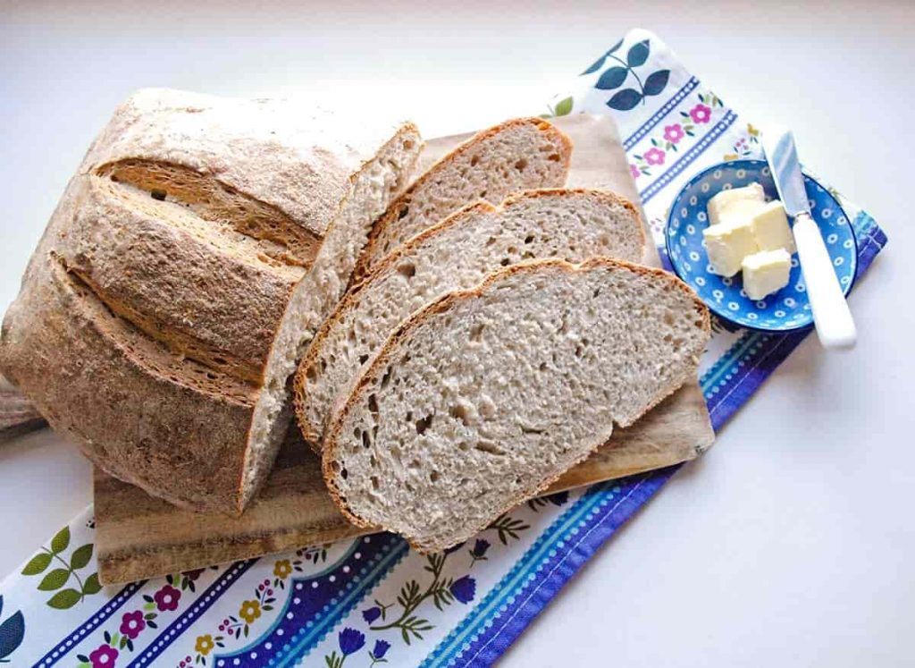 Easy Sourdough Bread made in Breadmaker