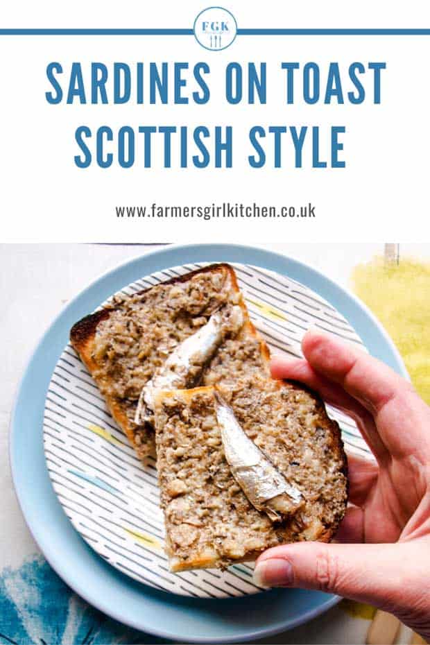 Sardines on Toast Scottish Style