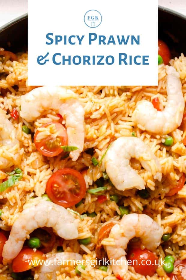 Spicy Prawn & Chorizo Rice Recipe