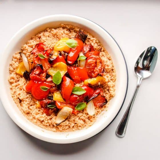 Roast Pepper & Tomato Couscous