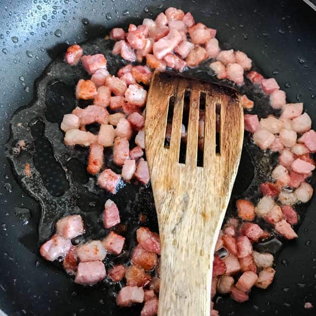 cripsy fried bacon pieces