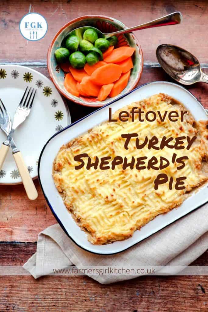 Leftover Turkey Shepherd's Pie