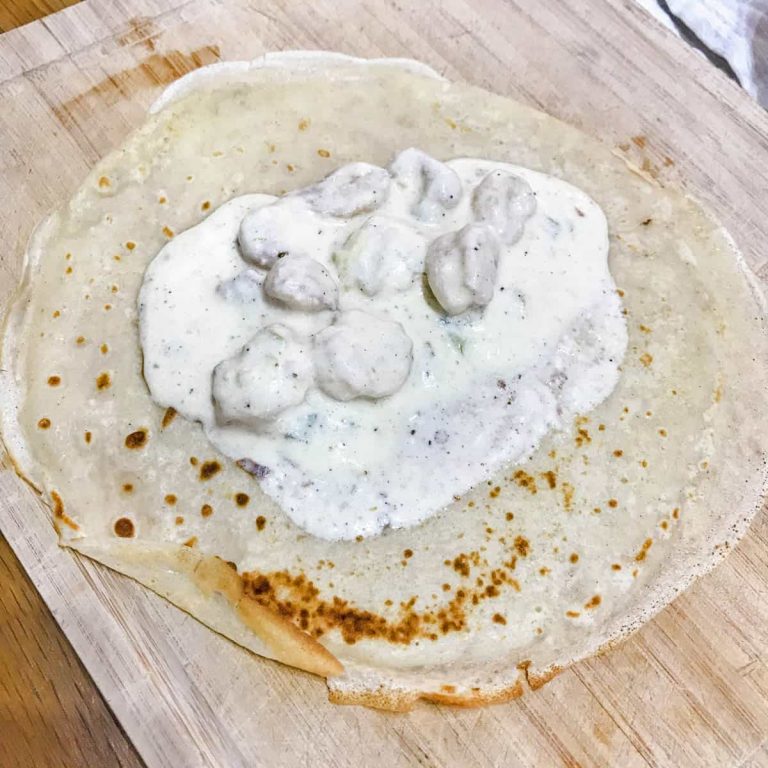 How to make Seafood Pancakes Farmersgirl Kitchen