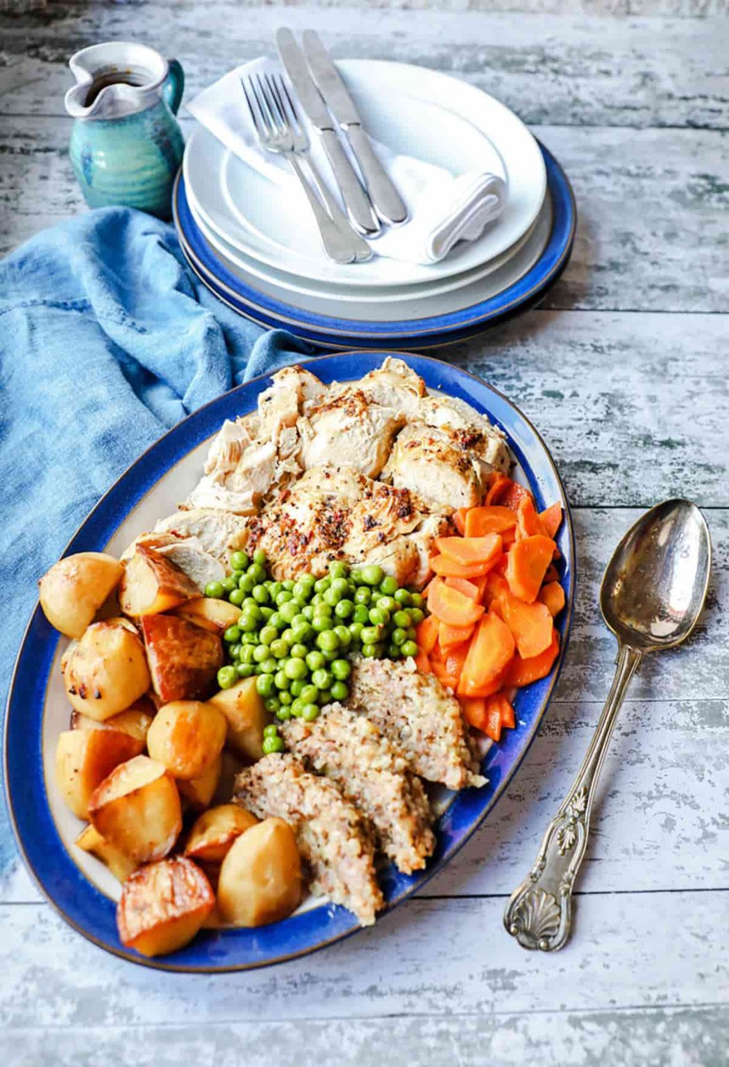Roast Chicken Dinner for Two (Slow Cooker) Farmersgirl Kitchen