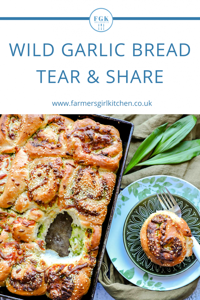Wild Garlic Bread Tear & Share PIN