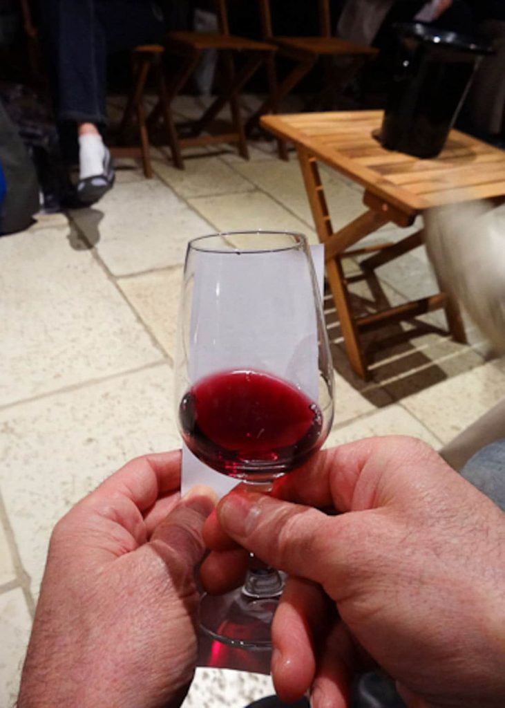 Glass of wine, Beaune, Bordeaux