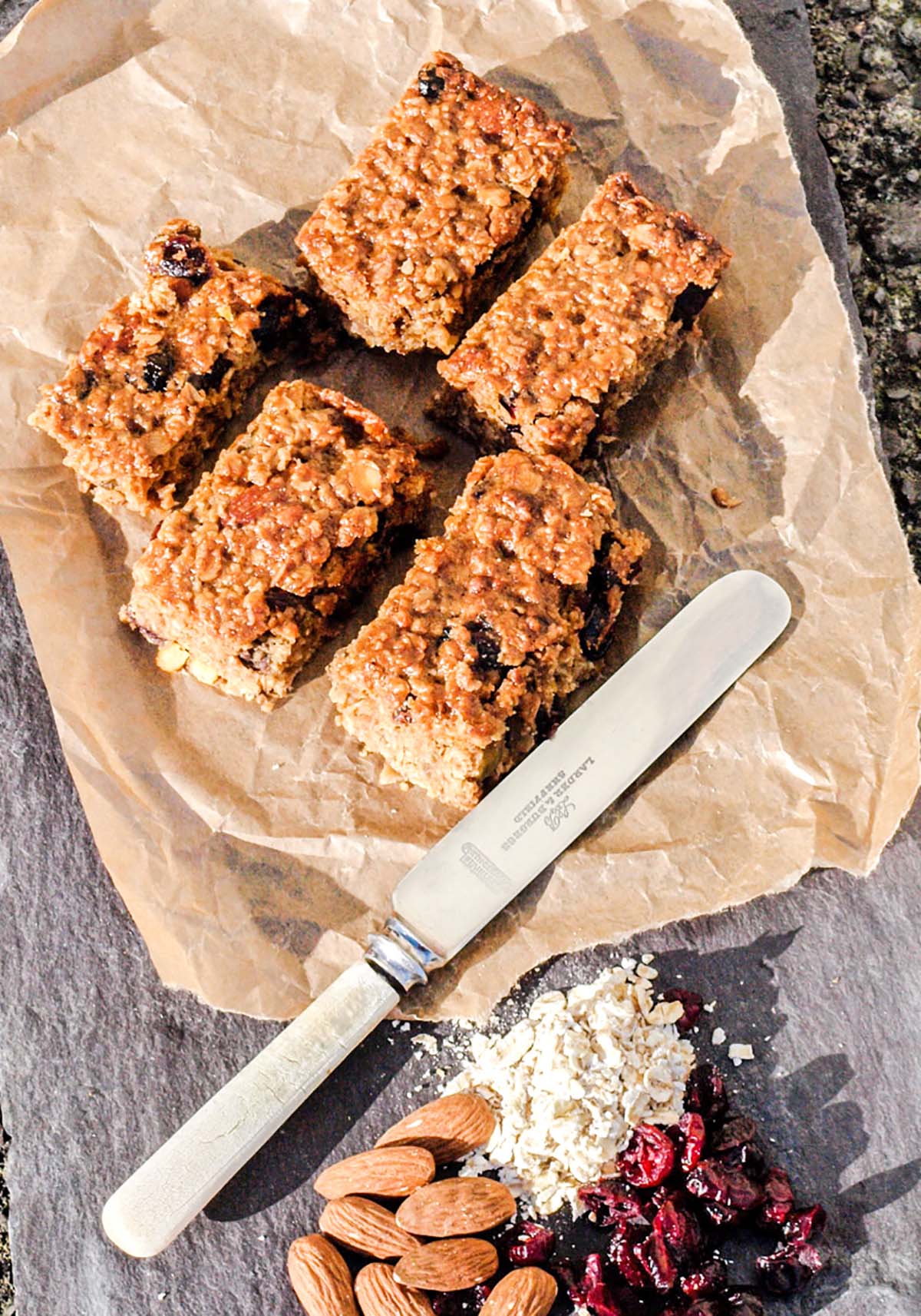 Flapjack Bars with Fruit & Nuts Farmersgirl Kitchen