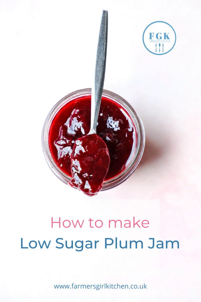 Low Sugar Plum Jam Recipe