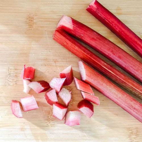 rhubarb chopped