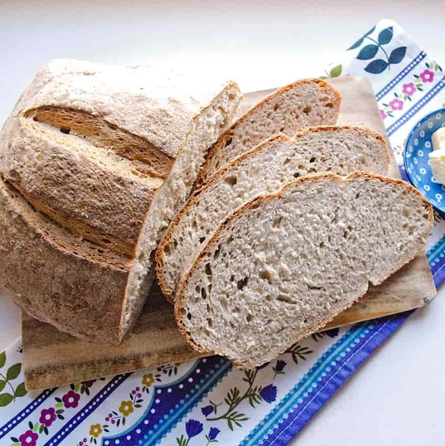 Easy Sourdough Bread made in Breadmaker